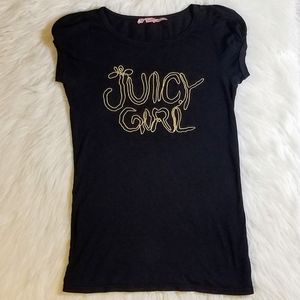 JUICY GIRL Gold Rope Tee
